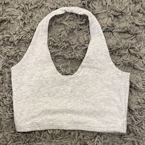 Brandy Melville Light Gray Top